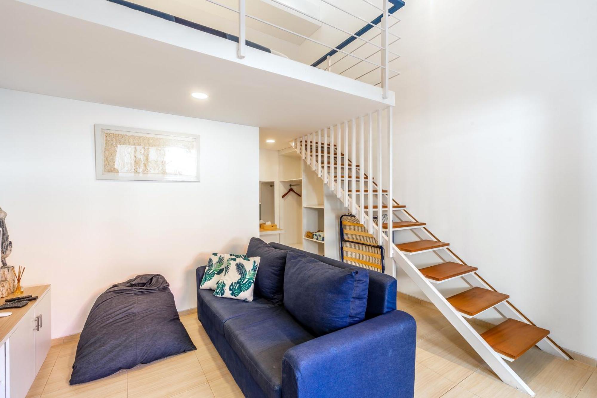 Апартаменты The Blue Loft Seminyak Free Scooter Экстерьер фото