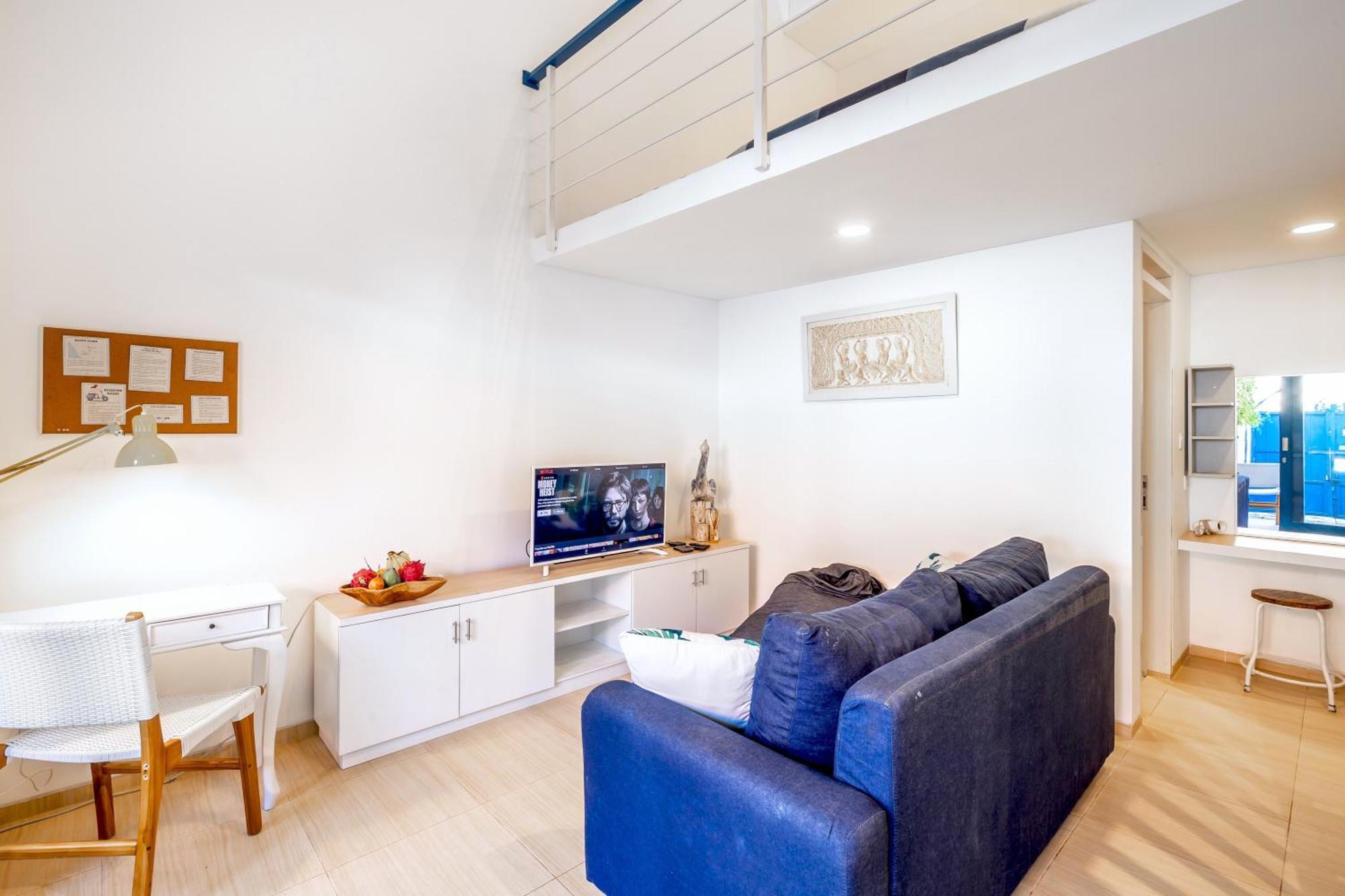 Апартаменты The Blue Loft Seminyak Free Scooter Экстерьер фото